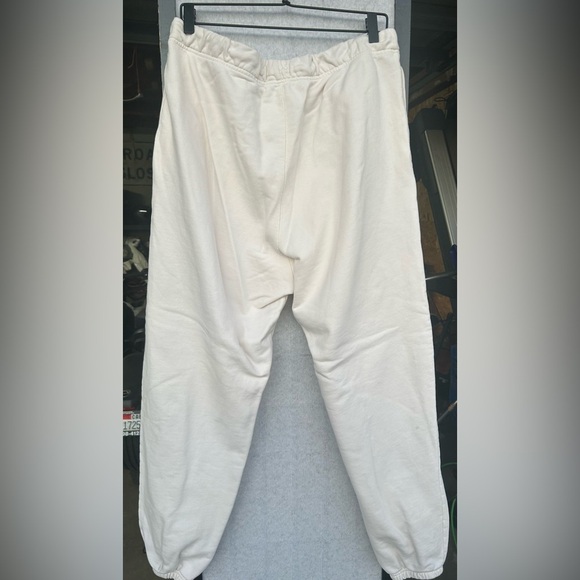 Elwood Men's Cream white Sweatpants - Picture 5 of 7